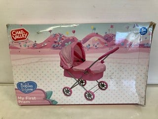 Lot 28  
            Nottingham SR9 - Delivery Only 

                
CHAD VALLEY MY FIRST PRAM TOY