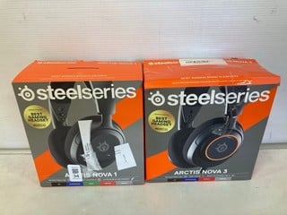 Lot 34  
            Nottingham SR9 - Delivery Only 

                
2 X STEELSERIES GAMING HEADSETS INC NOVA 1