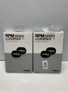 Lot 454  
            Nottingham SR9 - Delivery Only 

                
2 X WAHOO RPM BICYCLE SPEED & CADENCE SENSOR COMBO PACKS