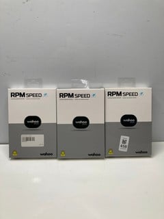 Lot 458  
            Nottingham SR9 - Delivery Only 

                
3 X WAHOO RPM BICYCLE SPEED SENSORS