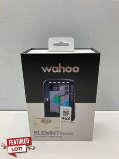 Lot 462  
            Nottingham SR9 - Delivery Only 

                
WAHOO ELEMENT ROAM GPS BICYCLE COMPUTER