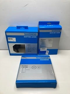 Lot 474  
            Nottingham SR9 - Delivery Only 

                
3 X SHIMANO BICYCLE ITEMS INC SHIMANO CHAINRING