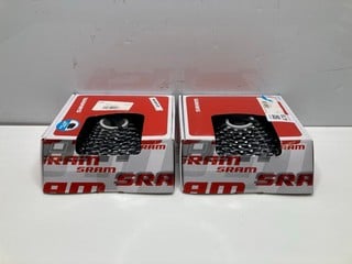 Lot 478  
            Nottingham SR9 - Delivery Only 

                
2 X SRAM 11-SPEED BICYCLE CASSETTE SPROCKET