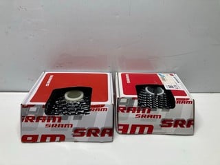 Lot 479  
            Nottingham SR9 - Delivery Only 

                
2 X SRAM 11-SPEED BICYCLE CASSETTE SPROCKET