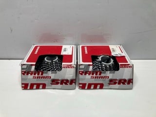 Lot 480  
            Nottingham SR9 - Delivery Only 

                
2 X SRAM 11-SPEED BICYCLE CASSETTE SPROCKET