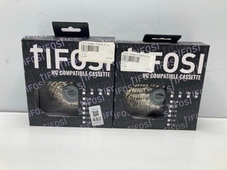 Lot 482  
            Nottingham SR9 - Delivery Only 

                
2 X TIFOSI 11-SPEED BICYCLE CASSETTE SPROCKET