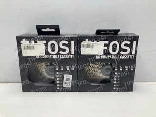 Lot 483  
            Nottingham SR9 - Delivery Only 

                
2 X TIFOSI 11-SPEED BICYCLE CASSETTE SPROCKET
