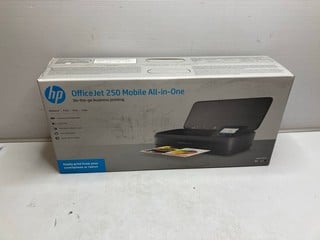 Lot 643  
            Nottingham SR9 - Delivery Only 

                
HP OFFICEJET 250 MOBILE ALL IN ONE ON THE GO BUSINESS PRINTER