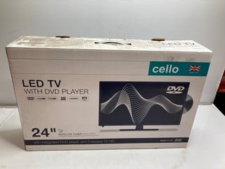 Lot 645  
            Nottingham SR9 - Delivery Only 

                
CELLO LED 24" TV WITH DVD PLAYER