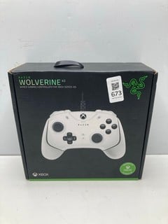 Lot 673  
            Nottingham SR9 - Delivery Only 

                
RAZOR WOLVERINE V2 WIRED GAMING CONTROLLER FOR XBOX