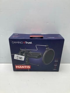 Lot 675  
            Nottingham SR9 - Delivery Only 

                
GX TRUST MANTIS USB GAMING MICROPHONE
