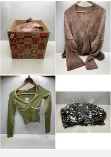 Lot 753  
            Nottingham SR9 - Delivery Only 

                
BOX OF PREMIUM CLOTHING ITEMS IN VARIOUS BRANDS & DESIGNS APPROX TOTAL RRP: £300