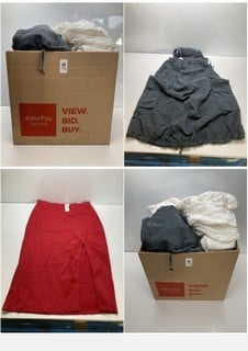 Lot 778  
            Nottingham SR9 - Delivery Only 

                
BOX OF PREMIUM CLOTHING ITEMS IN VARIOUS BRANDS & DESIGNS APPROX TOTAL RRP: £300