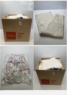 Lot 799  
            Nottingham SR9 - Delivery Only 

                
BOX OF PREMIUM CLOTHING ITEMS IN VARIOUS BRANDS & DESIGNS APPROX TOTAL RRP: £300