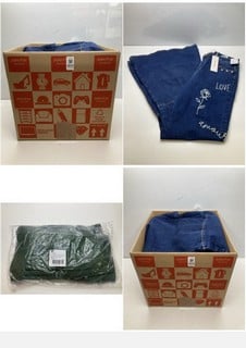Lot 805  
            Nottingham SR9 - Delivery Only 

                
BOX OF PREMIUM CLOTHING ITEMS IN VARIOUS BRANDS & DESIGNS APPROX TOTAL RRP: £300