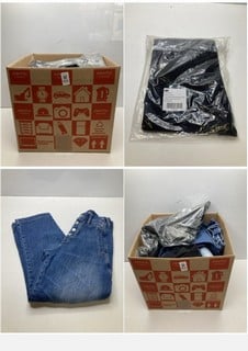 Lot 810  
            Nottingham SR9 - Delivery Only 

                
BOX OF PREMIUM CLOTHING ITEMS IN VARIOUS BRANDS & DESIGNS APPROX TOTAL RRP: £300