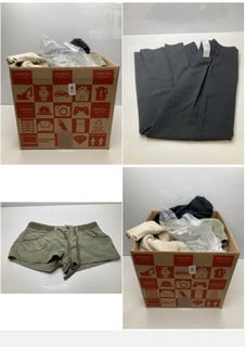 Lot 812  
            Nottingham SR9 - Delivery Only 

                
BOX OF PREMIUM CLOTHING ITEMS IN VARIOUS BRANDS & DESIGNS APPROX TOTAL RRP: £300