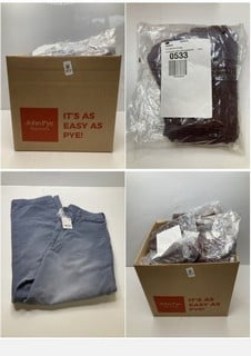 Lot 823  
            Nottingham SR9 - Delivery Only 

                
BOX OF PREMIUM CLOTHING ITEMS IN VARIOUS BRANDS & DESIGNS APPROX TOTAL RRP: £300