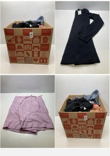 Lot 829  
            Nottingham SR9 - Delivery Only 

                
BOX OF PREMIUM CLOTHING ITEMS IN VARIOUS BRANDS & DESIGNS APPROX TOTAL RRP: £300