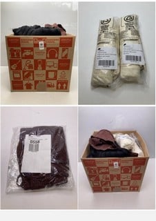 Lot 830  
            Nottingham SR9 - Delivery Only 

                
BOX OF PREMIUM CLOTHING ITEMS IN VARIOUS BRANDS & DESIGNS APPROX TOTAL RRP: £300