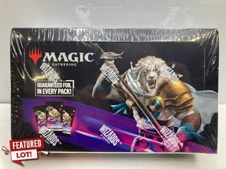 Lot 83  
            Nottingham SR9 - Delivery Only 

                
BOX OF MAGIC THE GATHERING FOUNDATIONS PLAY BOOSTER PACKS - 36 X PACKS