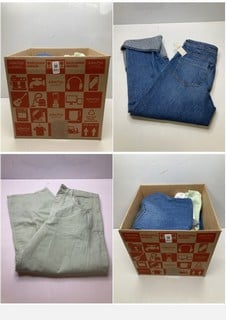 Lot 843  
            Nottingham SR9 - Delivery Only 

                
BOX OF PREMIUM CLOTHING ITEMS IN VARIOUS BRANDS & DESIGNS APPROX TOTAL RRP: £300