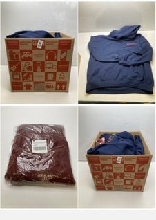 Lot 850  
            Nottingham SR9 - Delivery Only 

                
BOX OF PREMIUM CLOTHING ITEMS IN VARIOUS BRANDS & DESIGNS APPROX TOTAL RRP: £300