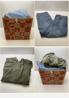 Lot 894  
            Nottingham SR9 - Delivery Only 

                
BOX OF PREMIUM CLOTHING ITEMS IN VARIOUS BRANDS & DESIGNS APPROX TOTAL RRP: £300