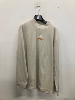 Lot 969  
            Nottingham SR9 - Delivery Only 

                
ADIDAS CREAM LOGO MOCK NECK JUMPER UK SIZE L