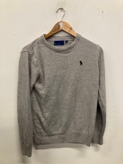 Lot 978  
            Nottingham SR9 - Delivery Only 

                
POLO RALPH LAUREN GREY JUMPER UK SIZE M