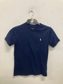 Lot 997  
            Nottingham SR9 - Delivery Only 

                
POLO RALPH LAUREN NAVY LOGO T-SHIRT UK SIZE S