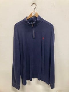 Lot 999  
            Nottingham SR9 - Delivery Only 

                
POLO RALPH LAUREN NAVY LS 1/4 ZIP UK SIZE 2XL