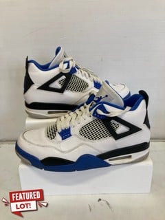 Lot 9  
            Nottingham SR9 - Delivery Only 

                
NIKE AIR JORDAN 4 RETRO MOTORSPORT SIZE UK 11 ORIGINAL RRP: Â£550