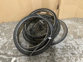 Lot 122  
            Nottingham SR1 - Collection Only 

                
5 X VARIOUS BIKE WHEELS