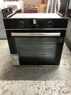 Lot 19  
            Nottingham SR1 - Delivery or Collection 

                
BEKO BUILT IN SINGLE OVEN - MODEL - BBIS25300XC - ORIGINAL RRP - £189.99 (EX-DISP...