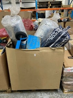 Lot 202  
            Nottingham SR1 - Delivery or Collection 

                
PALLET OF VARIOUS ITEMS TO INC. BLUE SACK TRUCK