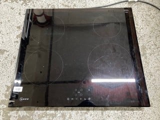 Lot 72  
            Nottingham SR1 - Delivery or Collection 

                
NEFF 4 BURNER INDUCTION HOB - MODEL - T36FBE1L0/43 - ORIGINAL RRP - £399.99 (EX-D...