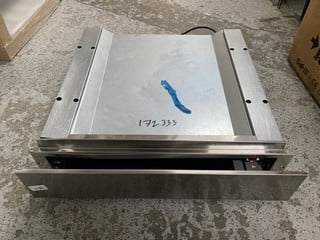 Lot 76  
            Nottingham SR1 - Delivery or Collection 

                
HOTPOINT BUILT IN WARMING DRAWER - MODEL - WD714IX - ORIGINAL RRP - £299.99 (EX-D...