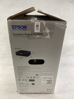 Lot 112  
            Nottingham Prem - Delivery Only 

                
EPSON EXPRESSION PHOTO XP-15000 PRINTER