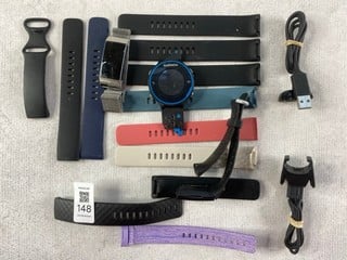 Lot 148  
            Nottingham Prem - Delivery Only 

                
BOX OF WATCH ITEMS TO INC FIT BIT STRAPS