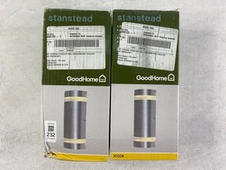 Lot 232  
            Nottingham Prem - Delivery Only 

                
2 X STANDSTEAD LED LIGHT