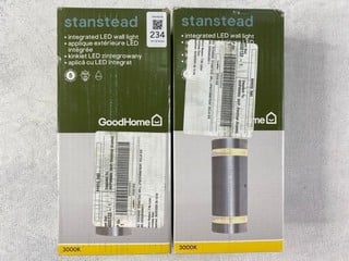 Lot 234  
            Nottingham Prem - Delivery Only 

                
2 X STANDSTEAD LED LIGHT