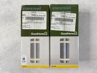 Lot 235  
            Nottingham Prem - Delivery Only 

                
2 X STANDSTEAD LED LIGHT