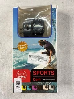 Lot 24  
            Nottingham Prem - Delivery Only 

                
SPORTS ACTION CAMERA. (WITH BOX) [JPTN47581]