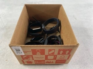 Lot 257  
            Nottingham Prem - Delivery Only 

                
BOX OF WATCHES TO INC FITBIT (SALVAGE/SPARES)