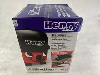 Lot 260  
            Nottingham Prem - Delivery Only 

                
HENRY XTRA VACUUM CLEANER