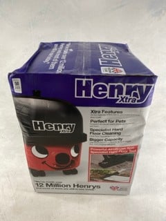 Lot 261  
            Nottingham Prem - Delivery Only 

                
HENRY XTRA VACUUM CLEANER