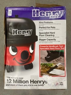 Lot 266  
            Nottingham Prem - Delivery Only 

                
HENRY XTRA VACUUM CLEANER