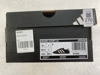 Lot 270  
            Nottingham Prem - Delivery Only 

                
ADIDAS GRAND COURT LO UK SIZE 7