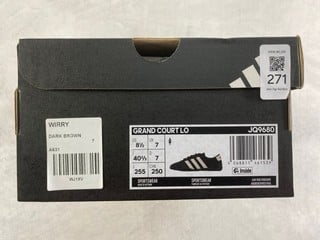 Lot 271  
            Nottingham Prem - Delivery Only 

                
ADIDAS GRAND COURT LO UK SIZE 7